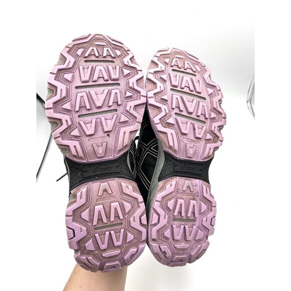 Asics Gel Venture 8 Womens Running Shoe Sneaker Black Purple Size 9 - Picture 9 of 9